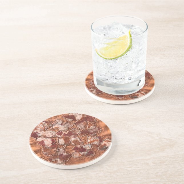 Modern glad, bränd orange fjärilar broderier underlägg (Sidan)