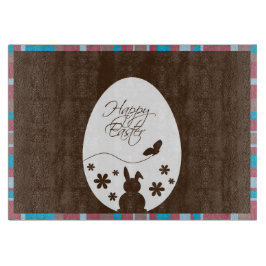 Modern Glad påsk Egg Chocolate Brown