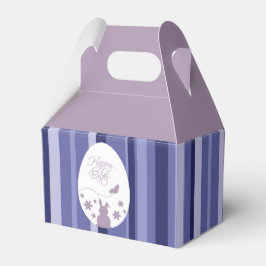 Modern Glad påsk Egg Pastel Lila Presentaskar