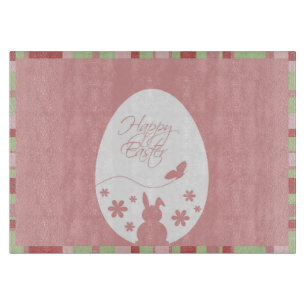 Modern Glad påsk Egg Pastel Rosa