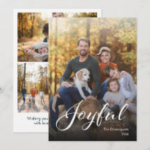Modern Glad Skrift Familjefoto