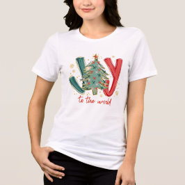 Modern Glädje åt världen Kristet julfirande T Shirt