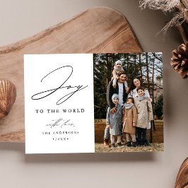 Modern glädje till World Photo Julkort