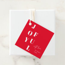 Modern Glädjefull Jul Presente