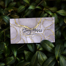 Modern Glam Chic Guld Abstrakt Cute Script