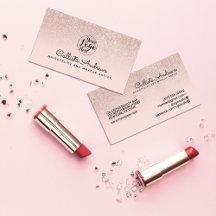 Modern Glamous Ro Guld Rosa Glitter