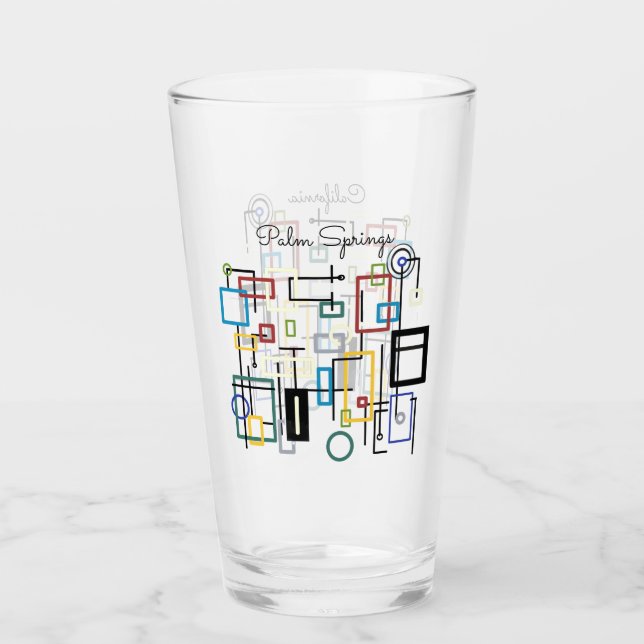 Modern glas i mitten och Handflatan Vår som tillva (Framsida)