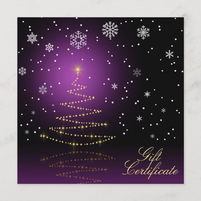 Modern Gleamy Julgran (Framsida)