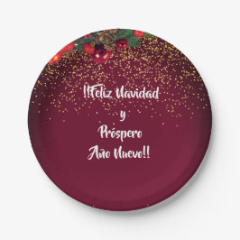Modern Glitter Lettering jul Feliz Navidad