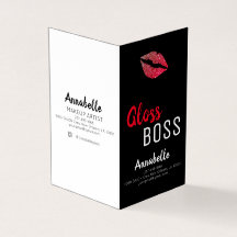 Modern Glitter Lip Gloss Chef Makeup