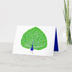 Modern glitter-pannan helgkort