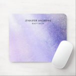 Modern Glitter Salon Light-Lila Musmatta<br><div class="desc">Modern,  lätt lila,  glitter,  salondesign. Redigera produkten om några minuter genom att lägga till data. Du kan ändra teckensnitt/färg/position genom att "ytterligare anpassa".</div>