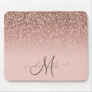 Modern Glitter Sequin Ombre Coola Monogram Musmatta