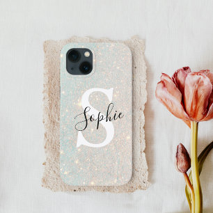 Modern Glitter Spark Personlig första flicka