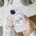 Modern Glitter Spark | Personlig första flicka<br><div class="desc">Modern Glitter Spark | Personlig första flicka</div>