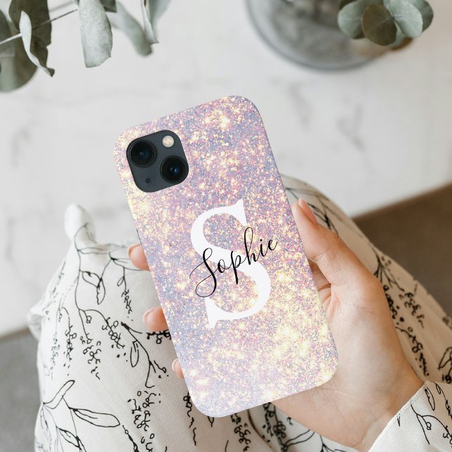 Modern Glitter Spark | Personlig första flicka (Skapare uppladdad)