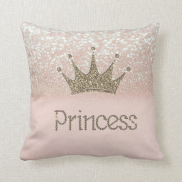 Modern Glittertiara,Prinsessa, Glitter Bokeh Kudde