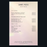 Modern Glow Salon Flyer<br><div class="desc">Modern Glow Salon-flygare. Perfekt för Hairdresser,  Makeup,  Nagel och konstnärer med mera. Redigera texten på några minuter.</div>