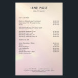 Modern Glow Salon Flyer<br><div class="desc">Modern Glow Salon-flygare. Perfekt för Hairdresser,  Makeup,  Nagel och konstnärer med mera. Redigera texten på några minuter.</div>