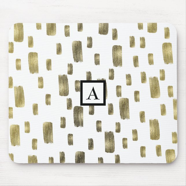 Modern Gnistra för färgpensel Guld-kopparpensel Musmatta (Framsidan)