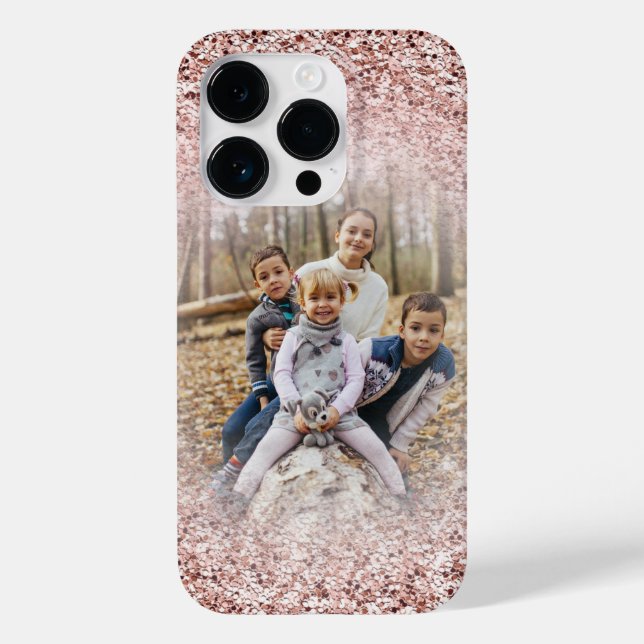 Modern Gnistra Foto Ro Guld Glitter (Baksida)