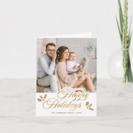 Modern God jul 3 PHOTO Hälsning Helgkort