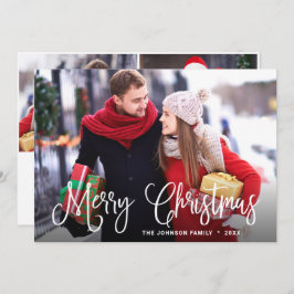 Modern God jul 3 PHOTO Hälsning Julkort