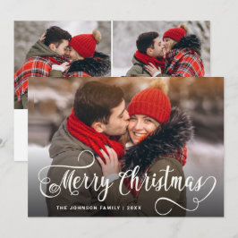 Modern God jul 3 PHOTO Hälsning Julkort