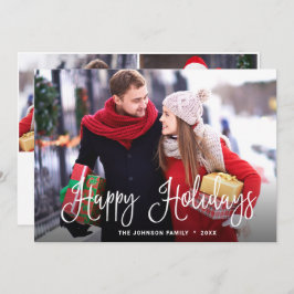 Modern God jul 3 PHOTO Hälsning Julkort