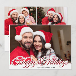 Modern God jul 3 PHOTO Hälsning Julkort