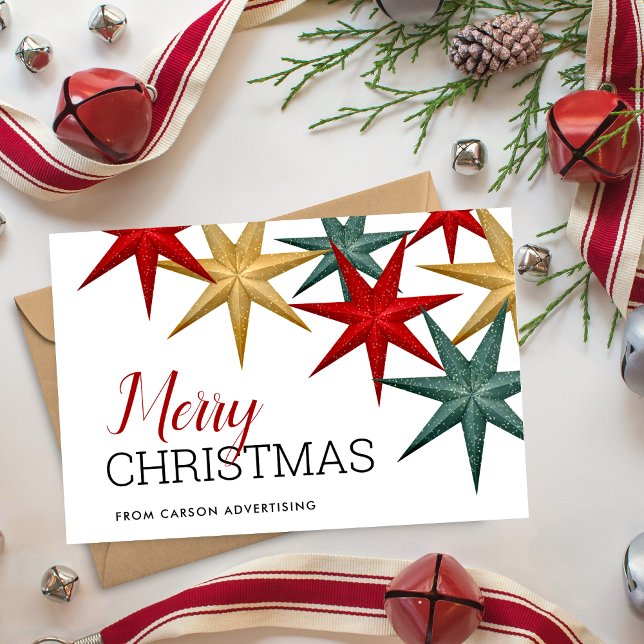 Modern God jul Business Helgdag Card (Skapare uppladdad)