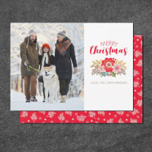 Modern God jul-fotohälsningskort