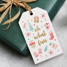 Modern God jul Gift Märkre Presentetikett