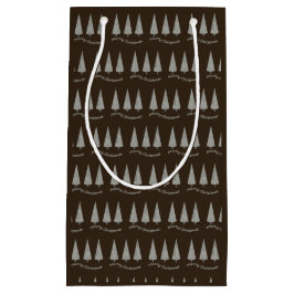 Modern God jul Houndstooth Mörk Chocolate