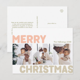 Modern God jul i fet stil i bild 3 Helg Vykort