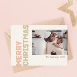 Modern God jul i fet stil i bild 4 Julkort