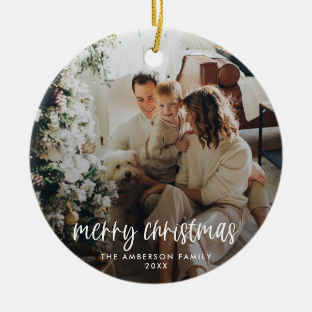Modern God jul Ornament (Framsidan)