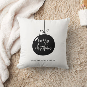 Modern God jul Ornament Helgdag Kudde