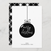 Modern God jul Ornament