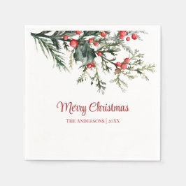 Modern God jul Pappersservett