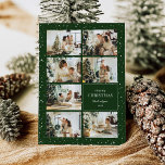 Modern God jul Photo Collage Julkort<br><div class="desc">din helgdag glädje med ett elegant, fotokollage inbjudan som lyfter fram dina favoritstunder från året. Ett rutnät med vackert arrangerade foton parade med rent linjer och minimalistisk typografi skapar ett modernt och elegantens känsla. Diskreta festaccenter tillför värme, skapar den här inbjudan-perfekten för att skicka önskemål till vänner och familj. Snyggtens...</div>