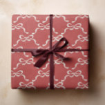 Modern God jul Red Retro Helgdag Bows Presentpapper<br><div class="desc">***Denna design ingår i en matchande samling** _______________________ Denna designmall är fullt redigerbar/anpassade av kunden - klicka på personalisera ytterligare knapp om du vill flytta, lägga till, ta bort eller göra betydande ändringar i designen _____________________________________ *om du vill ha den Har du frågor om DESIGN eller behöver fler utformningar eller...</div>