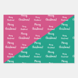 Modern God jul Shock rosa Emerald Grönt