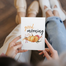 Modern God Morgon Pumpa Citat