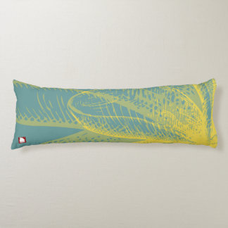 Modern Goldden Flower Paint 1 av RD Kroppskudde