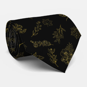 Modern Golden Botanical Pastel-Neutralt Slips