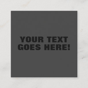 Modern Grå Fet Minimalistisk Professionell Din Tex Tilläggskort