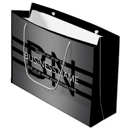 Modern grå gradient & horisontella svarta ränder