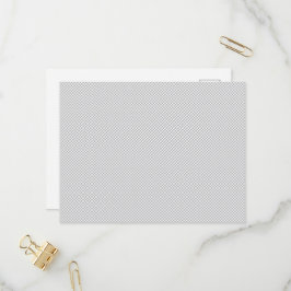 Modern grå prickig evenemangsskylt bakgrund inbjudan vykort