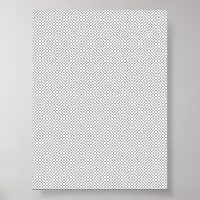 Modern grå prickig evenemangsskylt bakgrund poster (Framsidan)